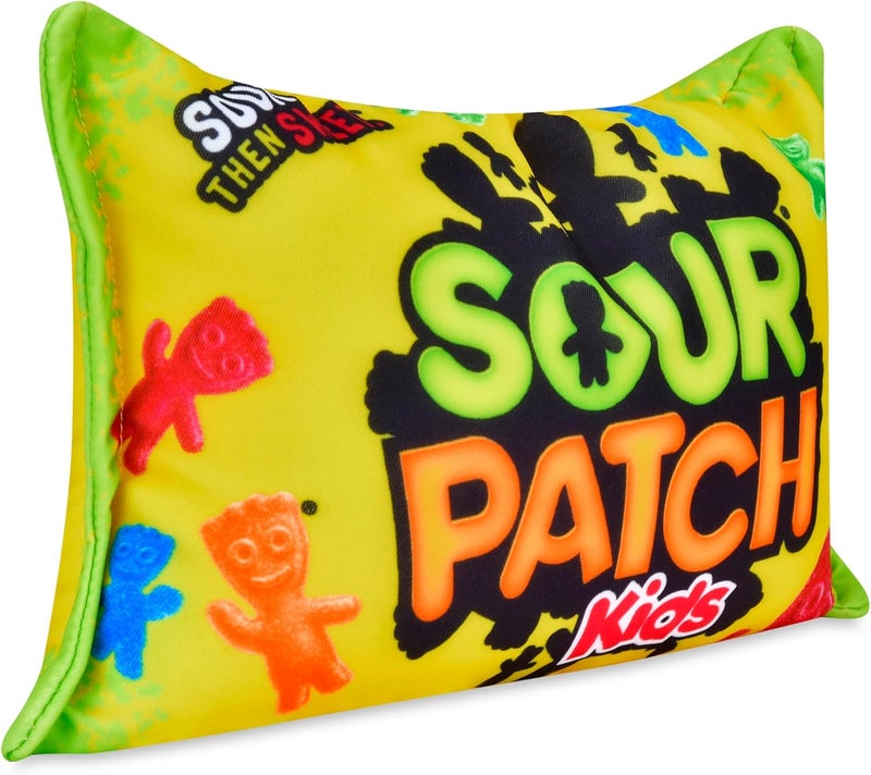 iscream Sour Patch Kids Package Photoreal Print 12" x 7" Microbead Mini Accent Pillow - Image 3